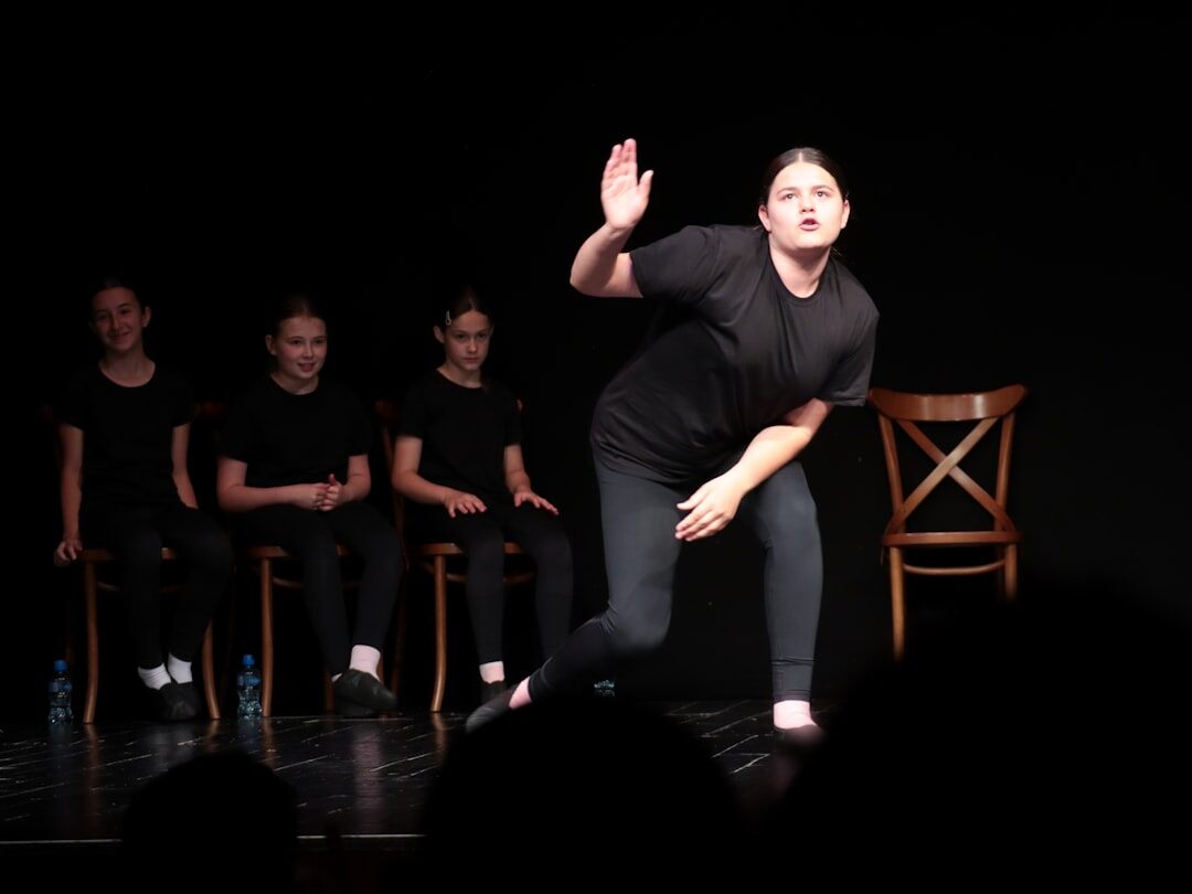 young aspiring actor audition
